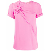 Nº21 Camiseta com detalhe torcido - Rosa