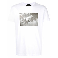 Nº21 Camiseta com estampa gráfica - Branco