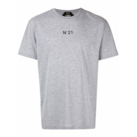 Nº21 Camiseta com logo - Cinza