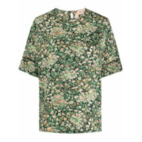 Nº21 Camiseta floral - Preto