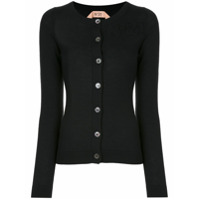 Nº21 Cardigan com abotoamento - Preto