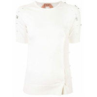 Nº21 Cardigan com botões - Branco