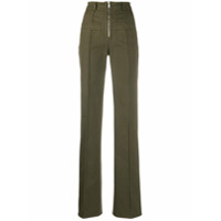 Nº21 high waist flared trousers - Verde