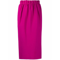 Nº21 high-waist midi skirt - Rosa
