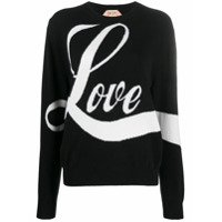 Nº21 love knitted jumper - Preto