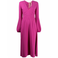 Nº21 Vestido midi mangas longas - Rosa