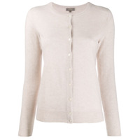 N.Peal cardigan decote arredondado - Neutro