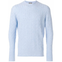 N.Peal Suéter de cashmere 'Thames' - Azul