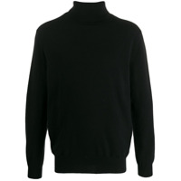 N.Peal Suéter polo 007 - Preto