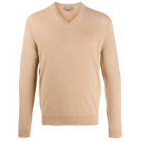 N.Peal The Burlington V-neck jumper - Neutro