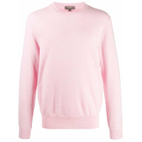 N.Peal The Oxford crew neck jumper - Rosa