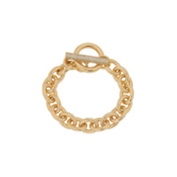 NUMBERING Pulseira com fecho T - Dourado