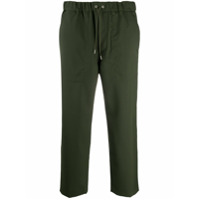 OAMC Calça cropped com cintura alta - Verde