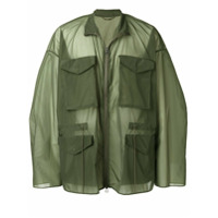 OAMC oversized military jacket - Verde