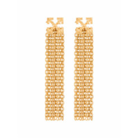 Off-White Arrows pendant earrings - Dourado