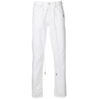 Off-White Calça jeans fit - Branco