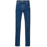 Off-White Calça jeans reta slim - Azul