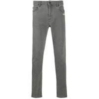 Off-White Calça jeans skinny Diag - Cinza