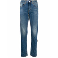 Off-White Calça jeans slim Diag - Azul