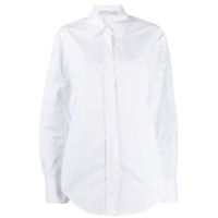 Off-White Camisa com mangas duplas - Branco