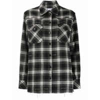 Off-White Camisa xadrez - Preto