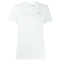 Off-White Camiseta com estampa - Azul