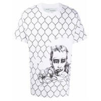 Off-White Camiseta com estampa - Branco