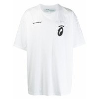 Off-White Camiseta com estampa - Branco