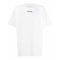 Off-White Camiseta com estampa de logo - Branco