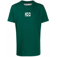 Off-White Camiseta com logo - Verde
