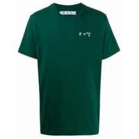 Off-White Camiseta com logo - Verde