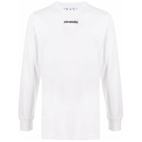 Off-White Camiseta mangas longas - Branco