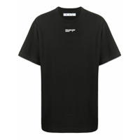 Off-White Camiseta Masked Face - Preto