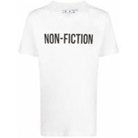 Off-White Camiseta Non-fiction - Branco