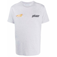 Off-White Camiseta Thunder Popover - Cinza