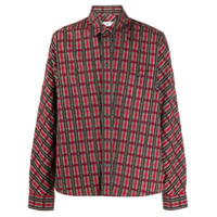 Off-White checkered flannel shirt - Vermelho