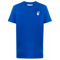 Off-White Cut Here short-sleeve T-shirt - Azul