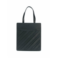 Off-White diagonal formal tote bag - Preto