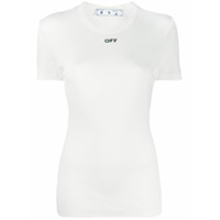 Off-White logo-print T-shirt - Branco