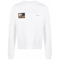 Off-White Moletom Caravaggio - Branco