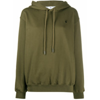 Off-White Moletom de capuz - Verde
