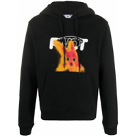 Off-White Moletom Pivot com capuz - Preto