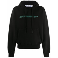 Off-White Moletom Trellis Worker - Preto