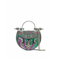 OKHTEIN Bolsa hexagonal de bronze - Rosa