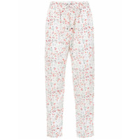 Olympiah Calça 'Alberelle' floral - Branco