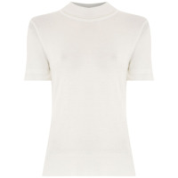 Olympiah Camiseta gola alta 'Nika' - Branco