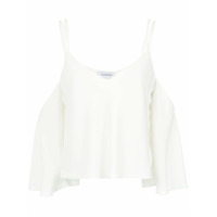 Olympiah Top cropped 'Titicaca' - Branco