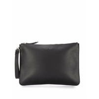 Orciani Clutch com placa de logo - Preto