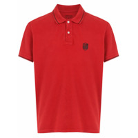 Osklen Camisa polo com bordado - Vermelho