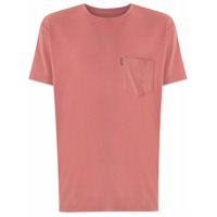 Osklen T-shirt Big Color com bolso - Rosa